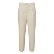 헤지스레이디스 [21SS 헤지스 여성]베이지 턱장식 면혼방 팬츠_HSPA1B211I2