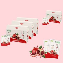 3+1 유기농 NFC 100% 석류즙 75ml 21포, 100% 석류즙 21포 3+1 박스