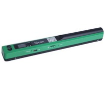 iscan 휴대용 펜 핸디 스캐너 소형 핸드 무선 포터블 A4 책 스캔 900DPI, 그린+16G