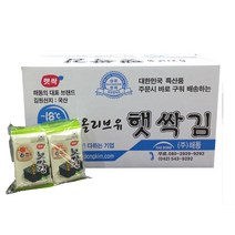 해동 햇싹 미니도시락 (2g*10봉 *24EA/1박스)조미김 재래김 파래김