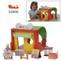 3살 4살 여아 조카 선물 소꿉 직업 역할 놀이 장난감 인형 애견 미용실 유아 안심 소재 어린이 완구 아동 애기