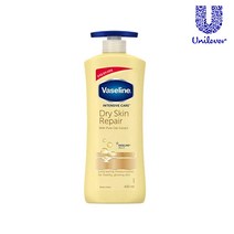 바세린 드라이 스킨 리페어 바디로션, 400ml, 2개