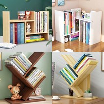 유아 원목 초등 책상용 튼튼한 스탠딩 아이방 책꽂이, 화이트, 3단 책꽂이