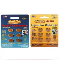연료첨가제 Dynotab 연료 처리 옥탄 부스터 가솔린 및 디젤 탄소 클리너 절약 전력 증가 추가 루버리케이션, 06 2 cards treat 360L