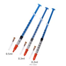 전도성 접착제 와이어 전기 솔더 페이스트 접착 페인트 pcb 전자 회로 수리, 0.5ml