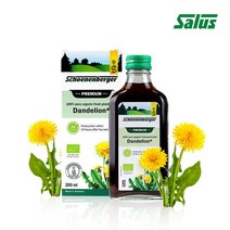 살루스 쉐넌베르거 유기농 민들레 착즙주스 200ml 1병, 단품, 단품