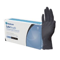 메디컴 블랙 니트릴장갑 1팩 100매 / S M L / 검정 요리 정비 세차 미용 다용도장갑