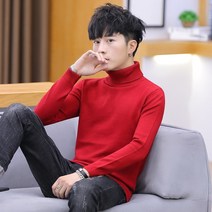 폴라넥 이너셔츠 남자목폴라코디 슬림 가을겨울 풀오버니트 0남성의류 트렌드 이너티셔츠 562946344