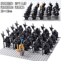 중국 호환 레고 블록 스와트 중세시대 창병 군대 스타워즈 사람 피규어 세트 모음 시리즈 레아공주 알투 다스베이더 제다이 클론 병사 캐릭터, CV