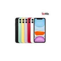 아이폰11 64GB/128GB 보호필름 케이스 충전기 사은품 자급제 중고폰 공기계 텐마일, B급, 64GB, 블랙