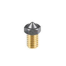 3D프린터부품 3D 프린터 Ender 3 envio gratis 용 MK8/E3D/Volcano 황동 PTFE 노즐 코팅 논스틱 필라멘트, 01 E3D_04 0.4mm