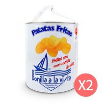 [한정특가] 보닐라아라비스타 감자칩 500g, 2개