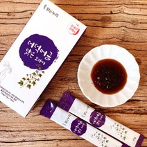 더덕머금 맑은도라지 국산 배도라지청 도라지즙 환절기 유기농 수제청 조청 감기에좋은차, 1세트, 30포