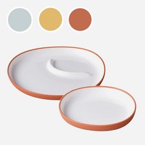 킨토 본보 플레이트 240mm 이유식 아기식판 3색상, 옐로우