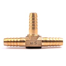 국산 신주 동 T-호스연결대 T형 8mm 9.5mm 11mm 13mm 파이 에어 호스 분배 티 연결 배관 파이프 닛뿔 닛불 니뿔 호스니플 호스연결대 호스연결니플 호스니플 호스닛뿔, T형 호스연결대 11파이