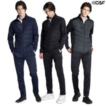 [르까프] 남성 하이브리드 웜 패딩 트랙수트 남자트레이닝세트 남성트레이닝세트 패딩트레이닝복