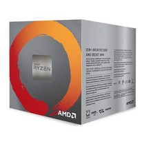 AMD Ryzen 5 3400G 4 코어 8 스레드 잠금 해제 데스크탑 프로세서 Radeon RX 그래픽 65W CPU 소켓 AM4 팬 포함 라이젠 중고