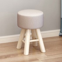 라라공방 인테리어 소품 마카롱 스툴 의자, 회색