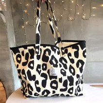 레오파드 호피 에코백 01 숄더백 L
