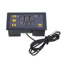 조리용 온도계 습도계w3230 ac 110v-220v12v 20a 온도 컨트롤러 led 온도 조절기 조절기 제어, 110-220v