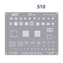 Maant 범용 BGA Reballing 스텐실 삼성 호환 CPU IC A10 S9 Exynos7870 SM5713, 08 S10