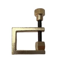 GHSHOP 바이올린 사이드 클램프 범용 루티어 도구 교체 용품 액세서리 수리 키트 구리 세터 스퀘어 솔기 수리 바이올린, A