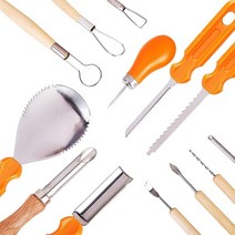 우드카빙키트 과일 조각 도구 키트 13 피스 야채 음식 호박 칼 세라믹 도자기 필링 점토, 한개옵션0