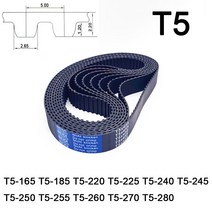 자동차 타이밍 타임 벨트 엔진 구동 교환 너비 10 15 20 25mm T2.5 고무 타이밍 벨트 피치 길이 225 245 2, 02 15mm_04 225mm_01 1 개