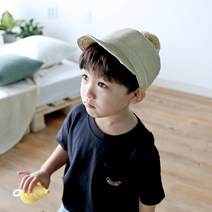 조이방울밀짚캡모자