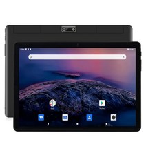 새로운 101 인치 태블릿 Pc 안드로이드 9 시스템 Google Play Octa 코어 블루투스 와이파이 3G 전화 4GB RA, 01 Black, 01 Standard