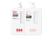 트리플에스 약산성 샴푸 + 실크 헤어 트리트먼트, 1세트, 1350ml