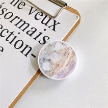 바이크 핸들 부품 열선그립 바이크 핸들광택 인기있는 대리석 확장 전화 스탠드 그립 손가락 Rring 지원 안, 08 C8, 한개옵션1