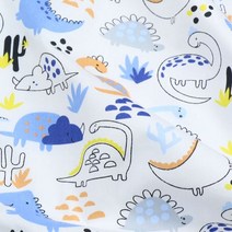 의류 재봉 천160cm * 공룡 신생아 아기 키즈 코튼 원단 인쇄 천을 바느질 퀼트 침구 의류 드레스 패치 워크, 03 C