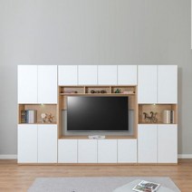 엘 월플렉스 3200 다용도 수납장 bk105, 화이트