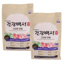 건강백서 전연령 생선 건강한 관절 애견사료, 6kg, 3개