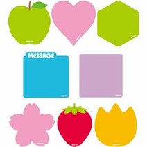 포코스 나노패드 NPS-01~08 탈부착 칼라보드 메모보드, 선택:NPS-06(메모), 단품