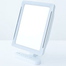미러온 바람나오는 조명 거울, 화이트
