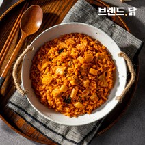 [브랜드닭] 닭가슴살 깍두기김치 볶음밥 15팩, 250g