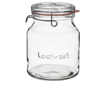 루이지보르미올리 Lock Eat 핸디 유리 저장병, 1500ml, 2개