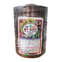 과수 유인끈 1600m 유인줄 씨씨론 철사끈 내림중 철사대용 강력끈 (갈색), 씨씨론철사끈(갈색) 1600m