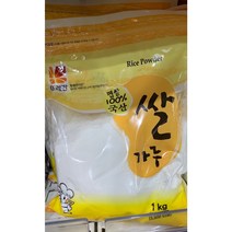 맵쌀 100% 국산 쌀 가루 1kg 뚜레반, 3개