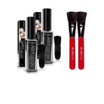 디바덤 래쉬 익스텐더 속눈썹 연장 마스카라 9ml + 빨간 브러쉬, 블랙, 16세트