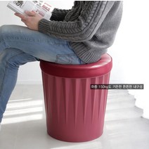 laterior 미용보조의자 스툴 등받이없는의자 화장대 진료의자, 2.수납의자_화이트ㅡ(블랙쿠션)