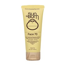 여름 선크림 Sun Bum 오리지널 SPF50 페이스 로션 | 비건 및 산호 친화적(옥티녹산 및 옥시벤존 미사용), 03 SPF 70.