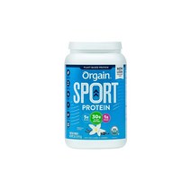 Orgain Organic Sport Protein Powder 912g 올게인 유기농 식물성 스포츠 프로틴 파우더 912g, 바닐라맛
