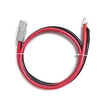 확장 커넥터 케이블 (SB50 120 175 350A 1개+10 8 6 4 2AWG+터미널 2개), SB120+6AWG+SC25-6, 100cm