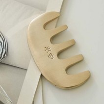 놋반 안성방짜유기 빗괄사 두피 승모근 바디마사지, 단품