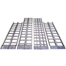 포크레인 굴착기 차량 로더 진입판 경사로 지게차, 2.5미터 5톤 폭 40cm 2개세트