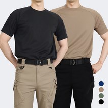 택티컬 반팔 라운드넥 전술 티셔츠 컴뱃셔츠 밀리터리 소방 경찰 경호원 레스큐 강철부대