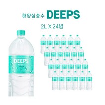 딥스 해양심층수 그린, 2L, 24개